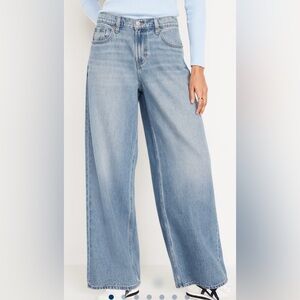 Old Navy Mid-Rise Wide Leg